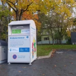 Clothes container in Tallinn